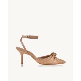 Slingback Salto Médio Milano Pele