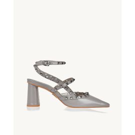 Slingback Salto Médio Milano Gray