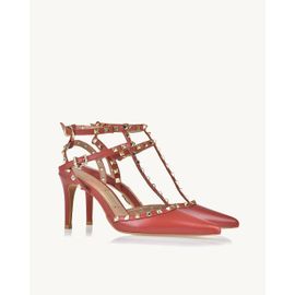 Slingback Salto Médio Milano Red