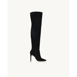 Bota Salto Alto Shammy Preta