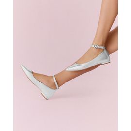 Sapatilha Metalizado Silver