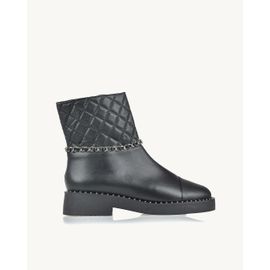 Bota Salto Médio Firenze Preta