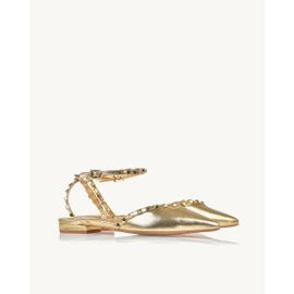 Slingback Metalizado Or