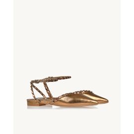 Slingback Metalizado Old Gold