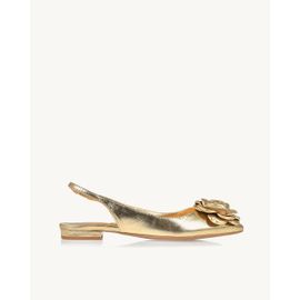 Slingback Metalizado Or