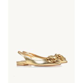 Slingback Metalizado Or