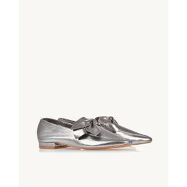 Mocassim Metalizado Old Silver
