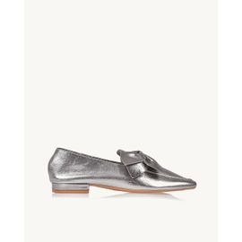 Mocassim Metalizado Old Silver
