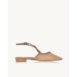 Slingback Chamois Nude