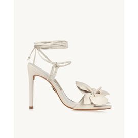 Sandália Salto Alto Milano Off White