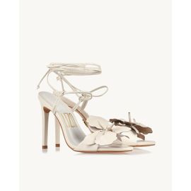 Sandália Salto Alto Milano Off White