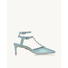 Slingback Salto Médio Milano Blue