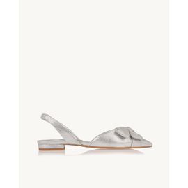 Slingback Stoned Silver