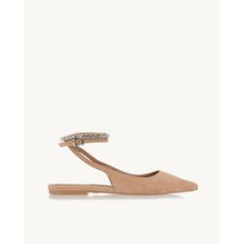 Slingback Chamois Nude