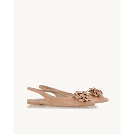 Slingback Chamois Nude