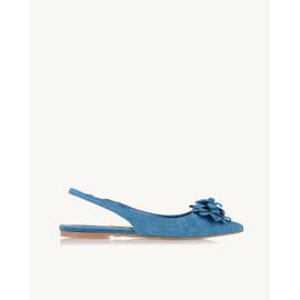 Slingback Chamois Cobalt