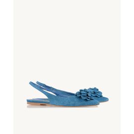 Slingback Chamois Cobalt