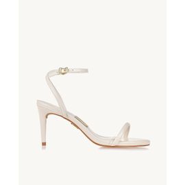 Sandália Salto Alto Milano Off White