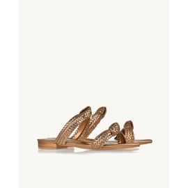 Flat Trança Bronze