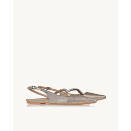 Slingback Steel Ouro Light