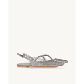 Slingback Steel Silver