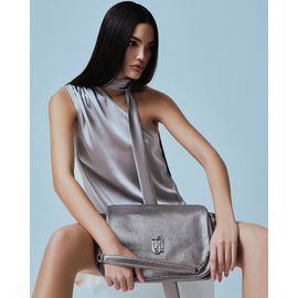 Bolsa Floater Metalizado Old Silver