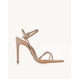 Sandália Salto Alto Milano Nude