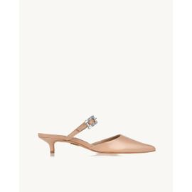 Slingback Salto Médio Milano Nude
