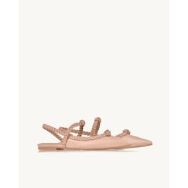 Slingback Mestiço Nude