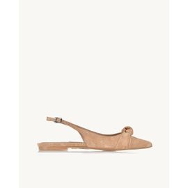 Slingback Chamois Nude