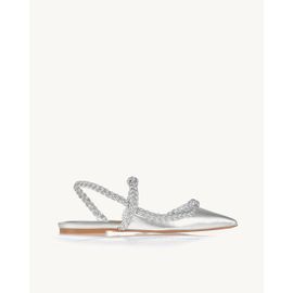 Slingback New Metal Silver