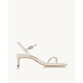 Sandália Salto Médio Milano Off White
