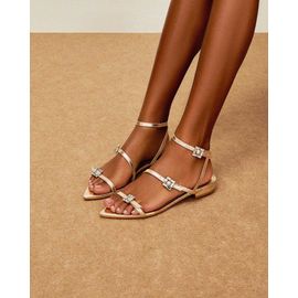 Flat Metalizado Ouro Light