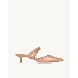 Slingback Salto Médio Milano Nude