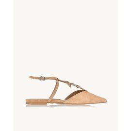 Slingback Chamois Nude