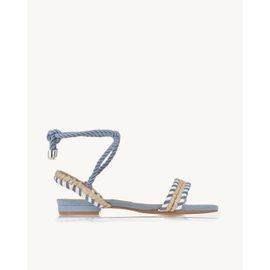 Flat Trança Duo Denim
