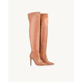 Bota Salto Alto Firenze Caramelo