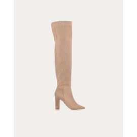 Bota Salto Alto Shammy Areia