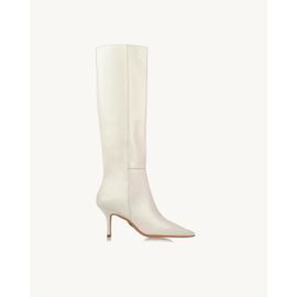 Bota Salto Médio Firenze Off White