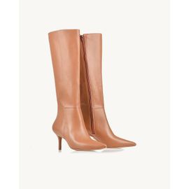 Bota Salto Médio Firenze Caramelo
