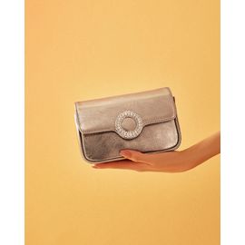 Bolsa Metalizado Old Silver