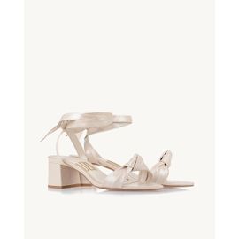 Sandália Salto Médio Milano Pearl