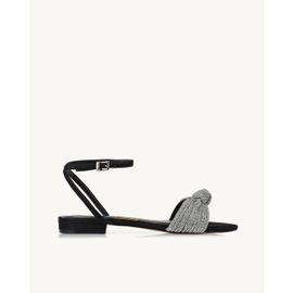 Flat Satin Preta