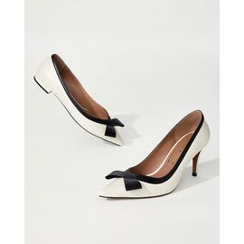 Scarpin Salto Médio Milano Off White