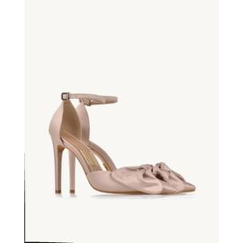 Scarpin Salto Alto Satin Nude