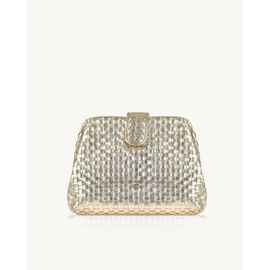 Bolsa Metalizado Ouro Light