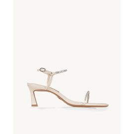 Sandália Salto Médio Milano Pearl