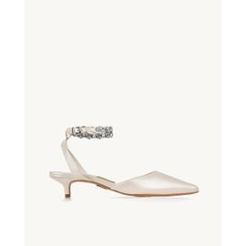 Slingback Salto Médio Milano Pearl