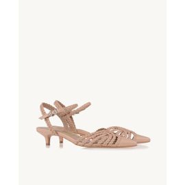 Slingback Salto Médio Soft Nude