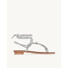 Flat Cord Lurex Prata